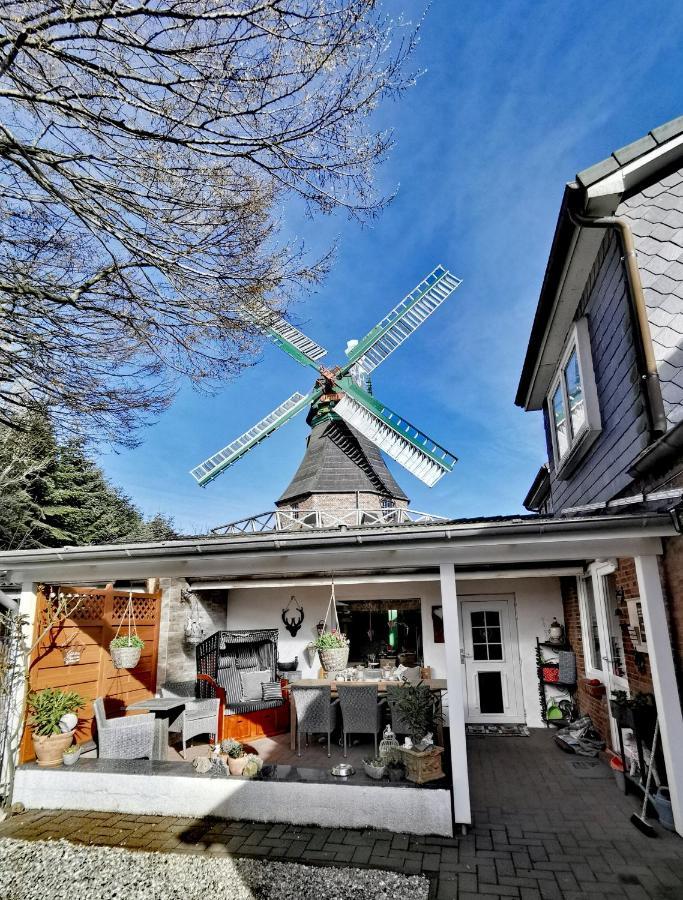 Ferienwohnung An Der Barlter Muehle Im Ersten Og Naehe Nordsee Exterior foto