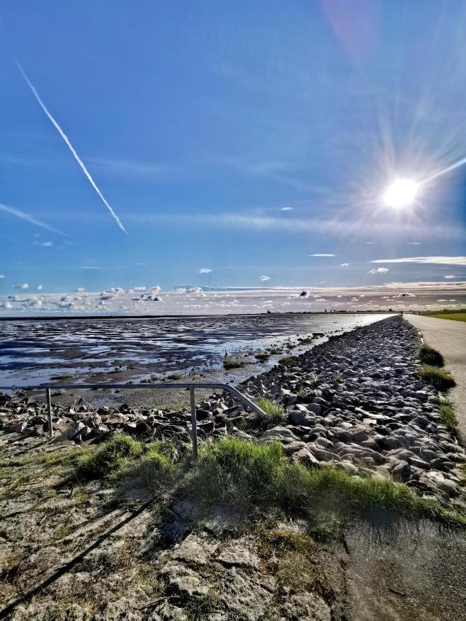 Ferienwohnung An Der Barlter Muehle Im Ersten Og Naehe Nordsee Exterior foto