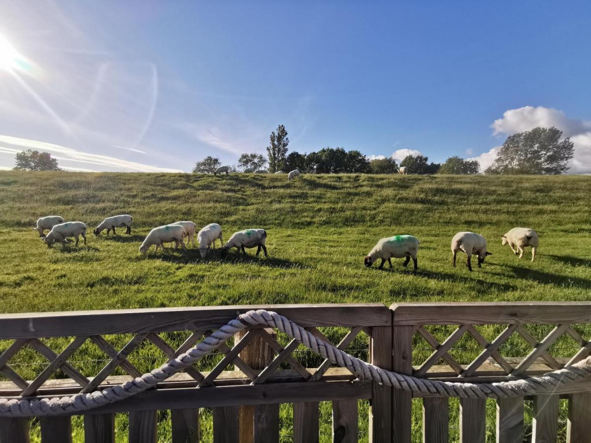 Ferienwohnung An Der Barlter Muehle Im Ersten Og Naehe Nordsee Exterior foto